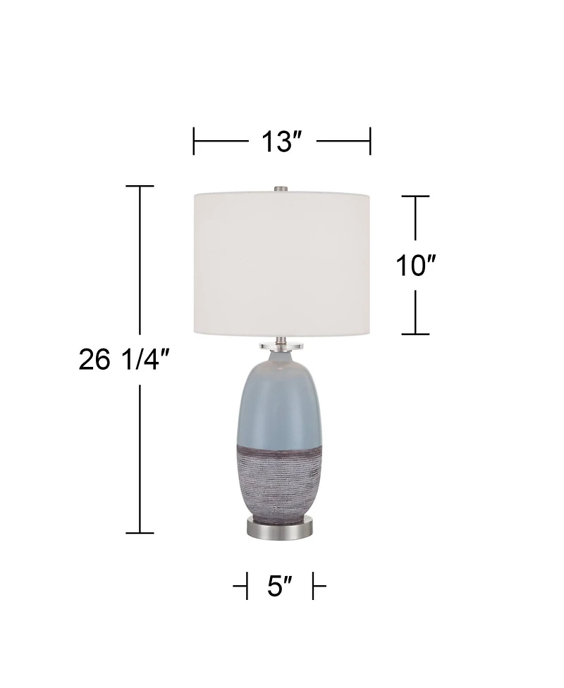 360 Lighting Stratos 26 1/4" High Cloud Ceramic Table Lamp