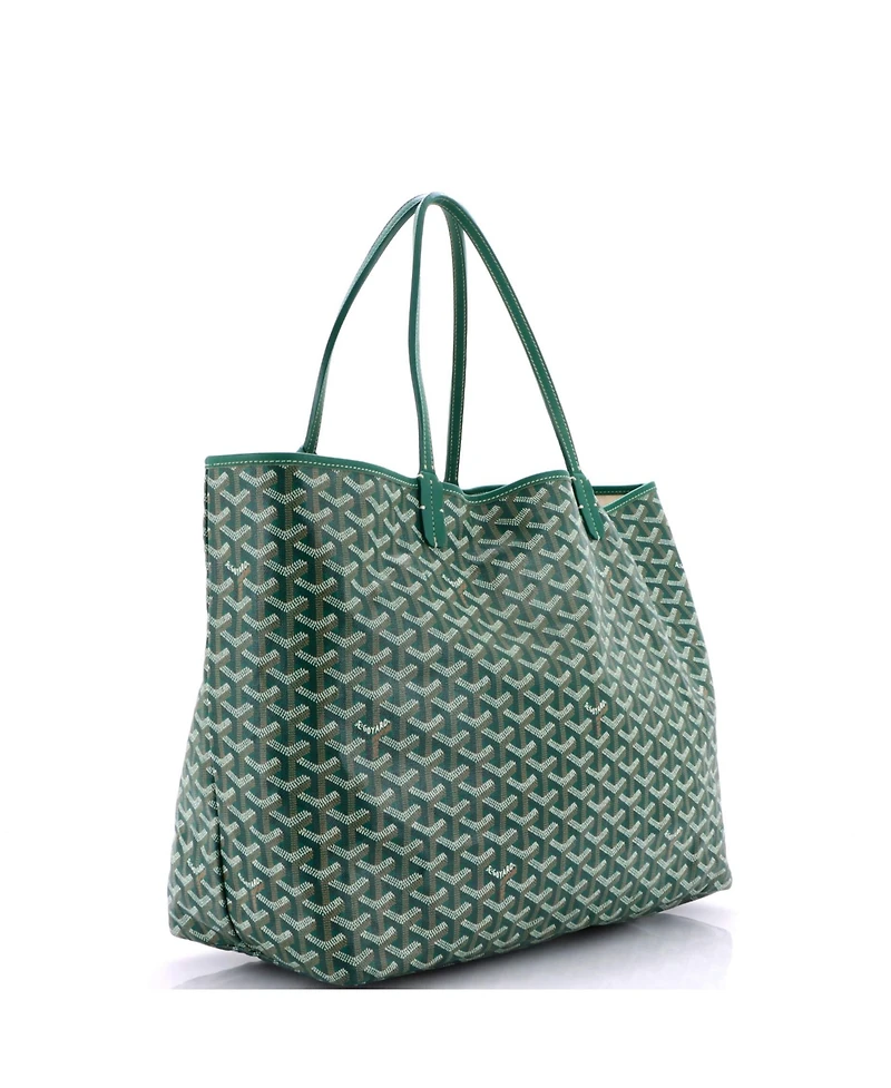 Pre-Owned Goyard Gm Saint Louis Tote Claire Voie Coated Canvas