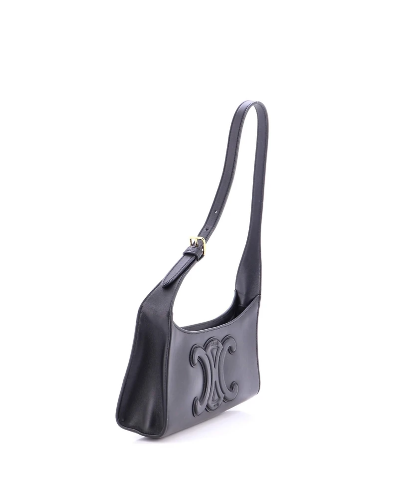 Pre-Owned Celine Cuir Triomphe Bag Leather