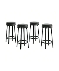 gaomon Dining Chair 4 Pcs Home Kitchen 360 Degrees Swivel Bar Stool Set Of 4 for Kitchen Dining Room