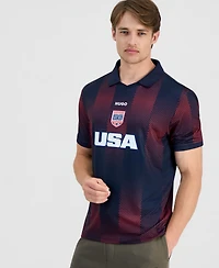 Hugo by Boss Men's Relaxed-Fit Football Polo Jersey Shirt