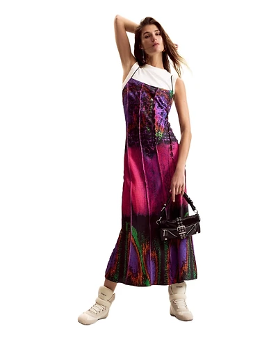 Desigual Women's Combined dress designed by Mr. Christian Lacroix