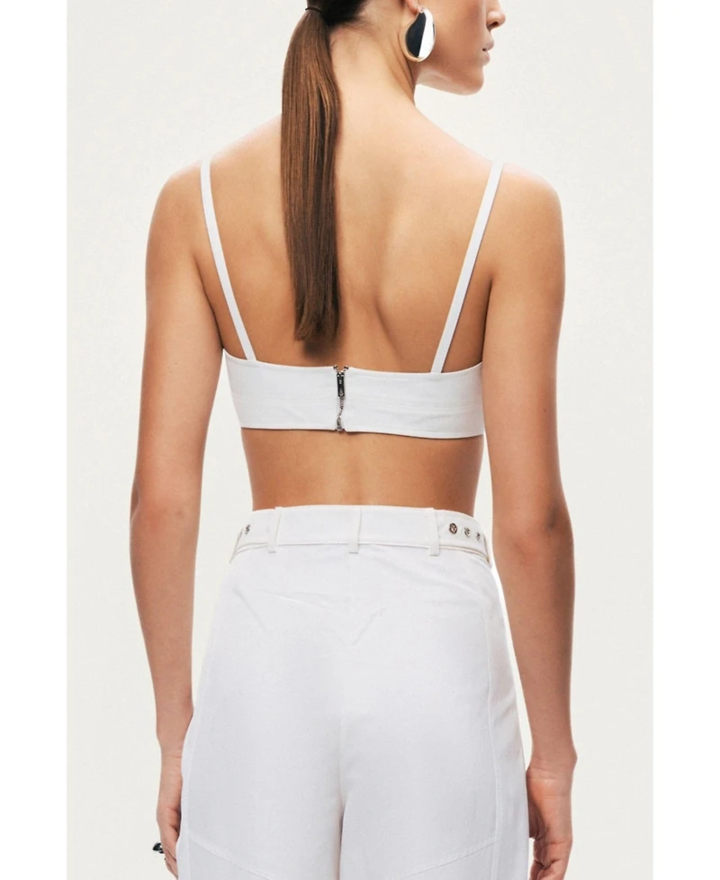 Nocturne Women's Structured Spaghetti Strap Top