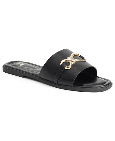 New York & Company Women's Rayla Slides Sandals