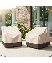 Gymojoy Waterproof Patio Chair Covers, Lounge Deep Seat Cover, Heavy Duty Outdoor Furniture Covers