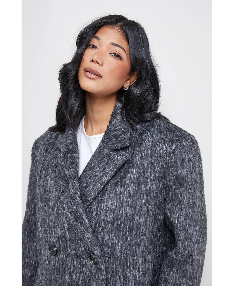 Warehouse Women's Structured Shoulder Coat