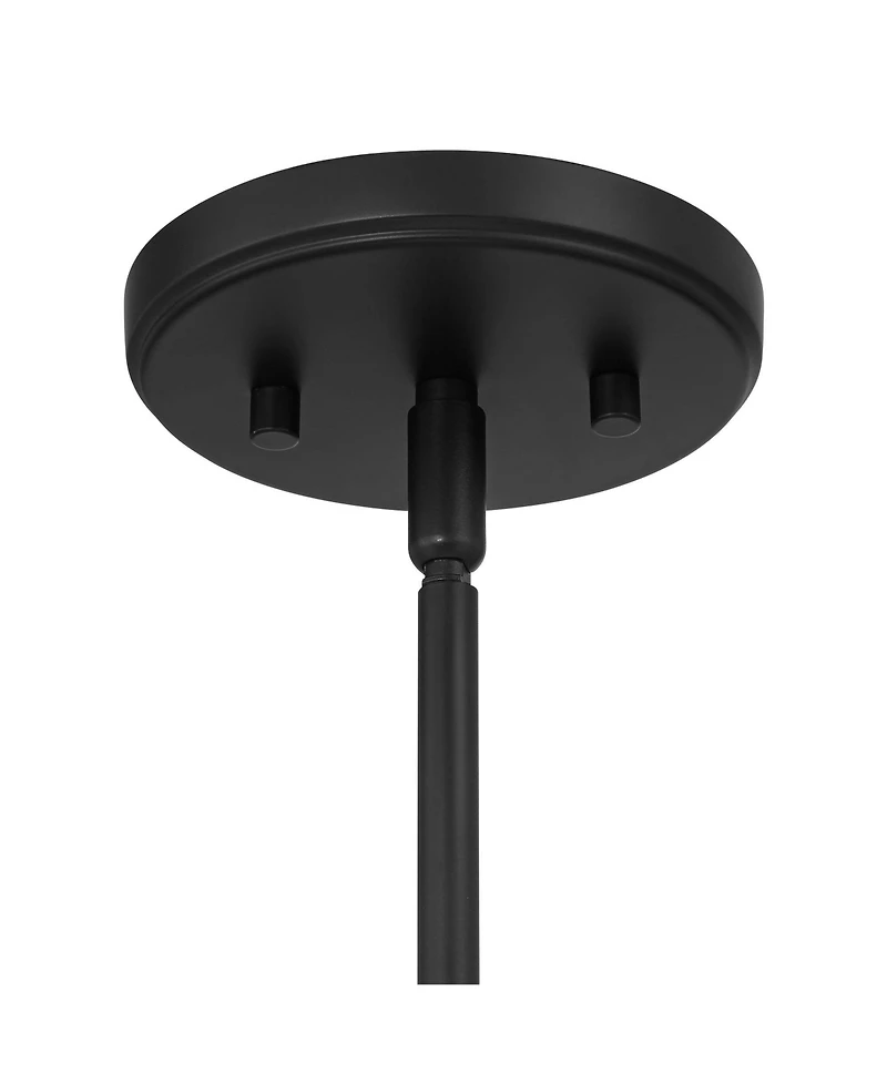 Possini Euro Design Corus Matte Chandelier 37 3/4" Wide Modern Tiered Led Glass 6-Light Fixture for Dining Room House