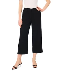 Vince Camuto Women's Mid-Rise Wide-Leg Ankle Length Pants