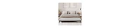 homfan Bed Frame, Metal Platform Bed Frame, Heavy Duty Noise Free Bed Frame with Metal Slat Support and Strong Bearing Capacity