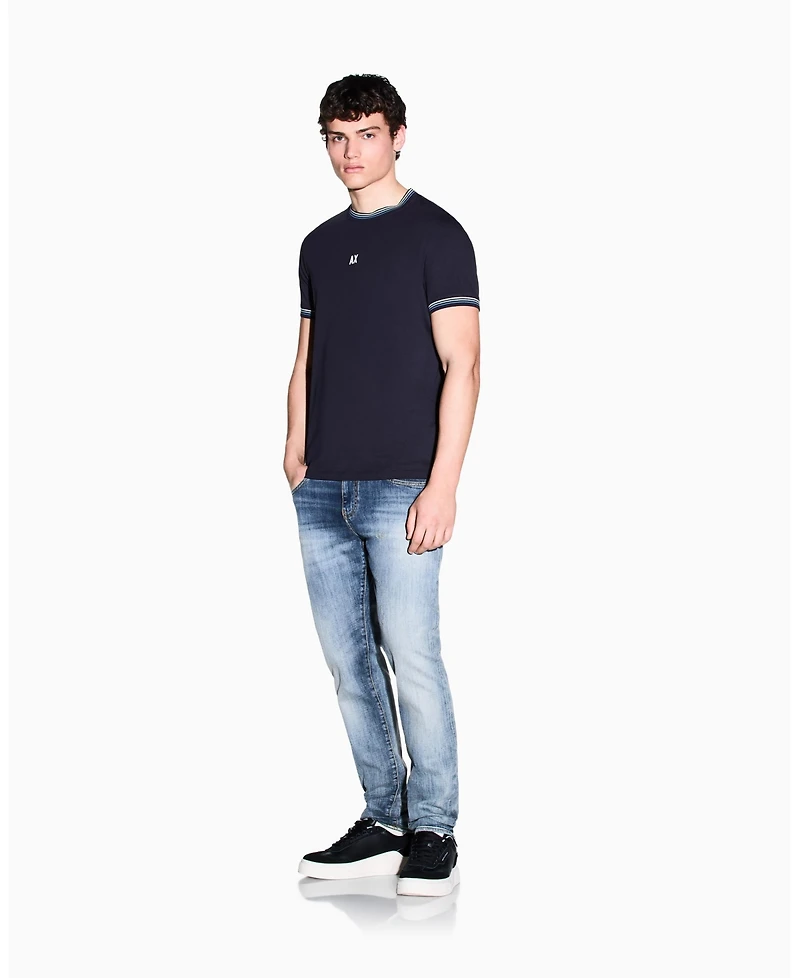 A|X Armani Exchange Men's Short Sleeve Logo T-Shirt