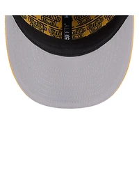 New Era Men's Black/Gold Pittsburgh Steelers 2026 Nfl Draft Pre-Curved 59FIFTY Fitted Hat