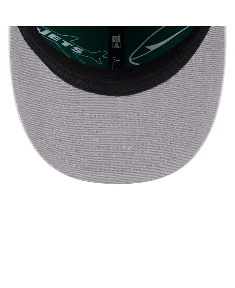 New Era Men's Green/White York Jets 2026 Nfl Draft Pre-Curved 59FIFTY Fitted Hat