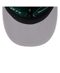 New Era Men's Green/White York Jets 2026 Nfl Draft Pre-Curved 59FIFTY Fitted Hat