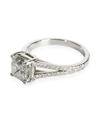 Pre-Owned Tiffany & Co 1.80ct Cut Cornered Mixed Cut Diamond Lucida Engagement Ring
