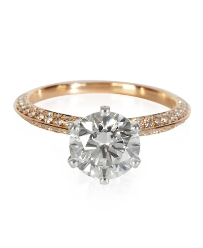 Pre-Owned Tiffany & Co 1.74 ct Round Brilliant Diamond Setting Engagement Ring