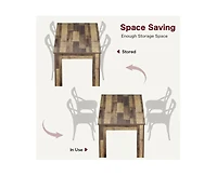 gaomon 4-6 Person 63" Farmhouse Rectangular Dining Table
