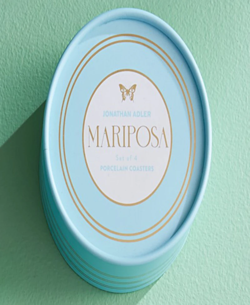 Jonathan Adler Mariposa 4-Pc. Coaster Set