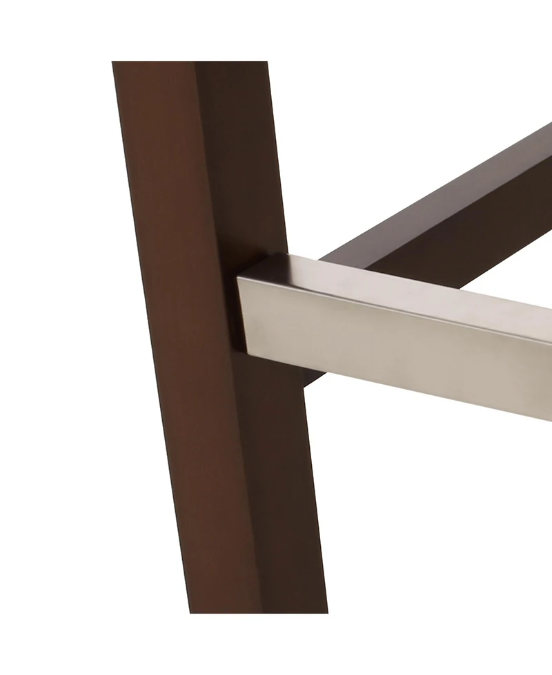 Streamdale Furniture Modern Barstool With Footrest For Comfort And Style