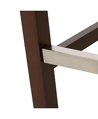 Streamdale Furniture Modern Barstool With Footrest For Comfort And Style