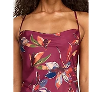 Seni & Cade Juniors' Cowl Neck Pull-On Dress