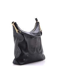 Pre-Owned Gucci Large Apollo Hobo Gg Embossed Calfskin