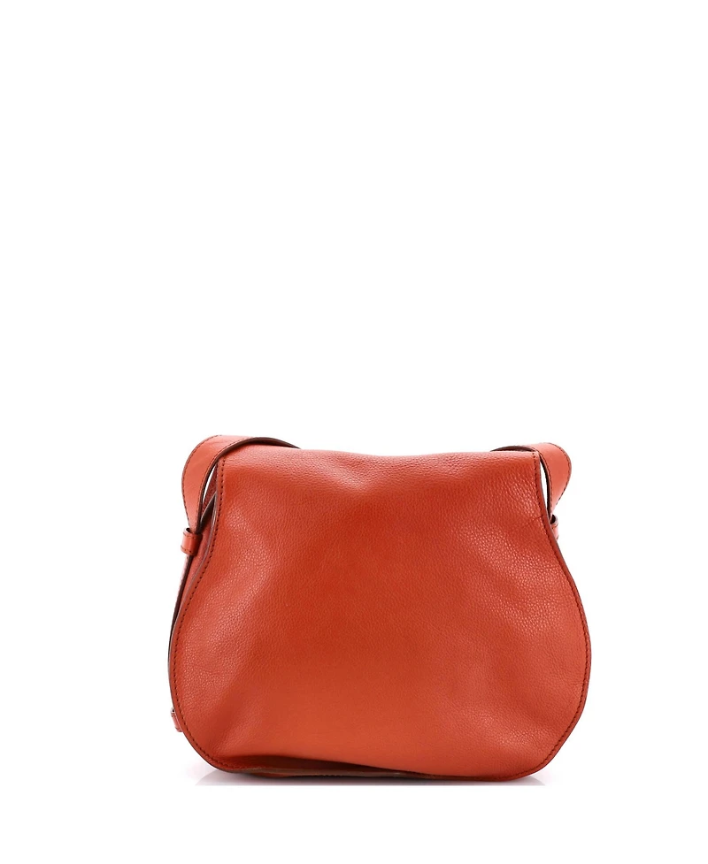 Pre-Owned Chloe Medium Marcie Saddle Bag Leather