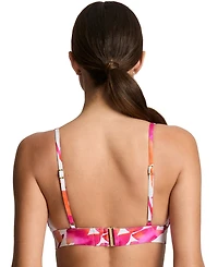 Lauren Ralph Women's Triangle V-Neck Swim Top