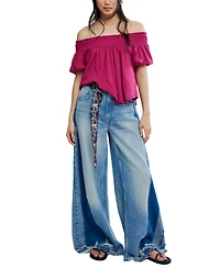 Free People Women's Mabel Off-The-Shoulder Knit Top