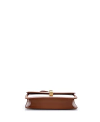 Pre-Owned Saint Laurent Medium Carre Satchel Canvas with Leather