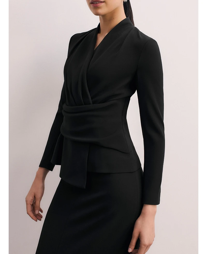 The Fold Women's Belleville Clever Crepe Top