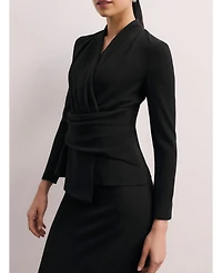 The Fold Women's Belleville Clever Crepe Top