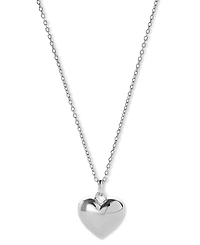 Ana Luisa Lev Silver Small Heart Necklace