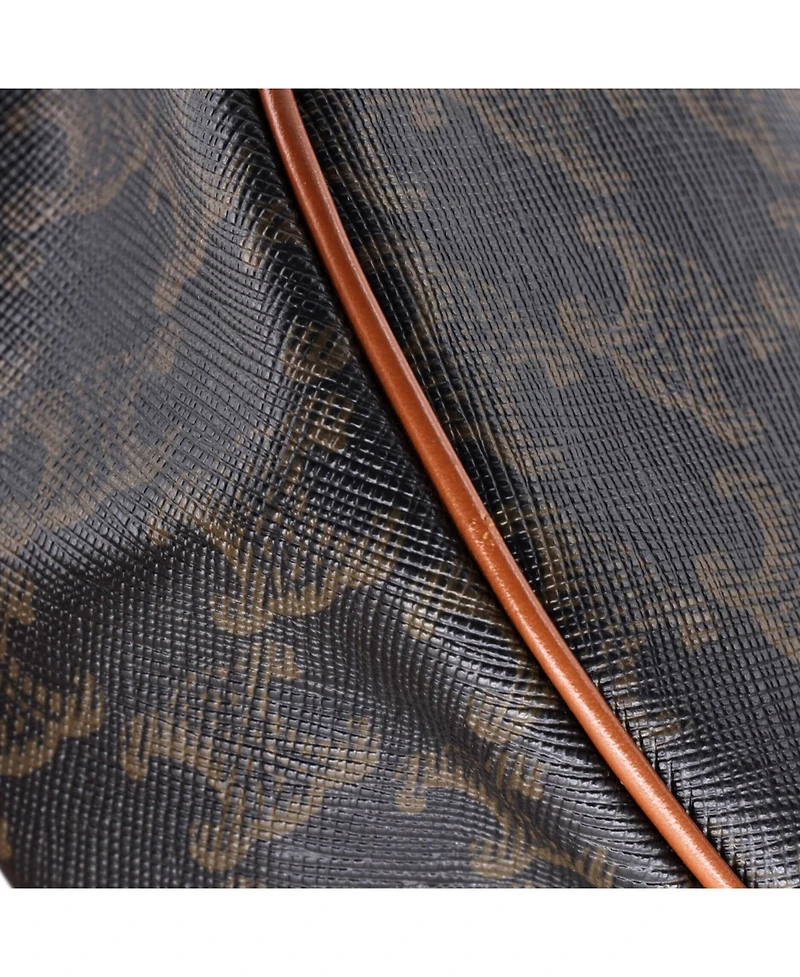 Pre-Owned Celine Ava Bag Triomphe Coated Canvas