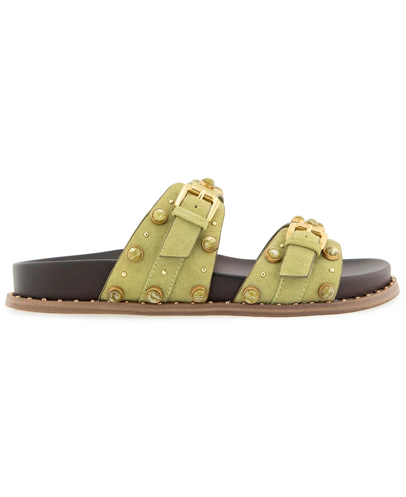 Kenneth Cole New York Women's Deardra Footbed Flat Sandals