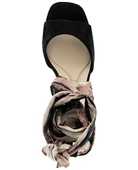 Kenneth Cole New York Women's Fabia Ankle-Wrap Wedge Sandals