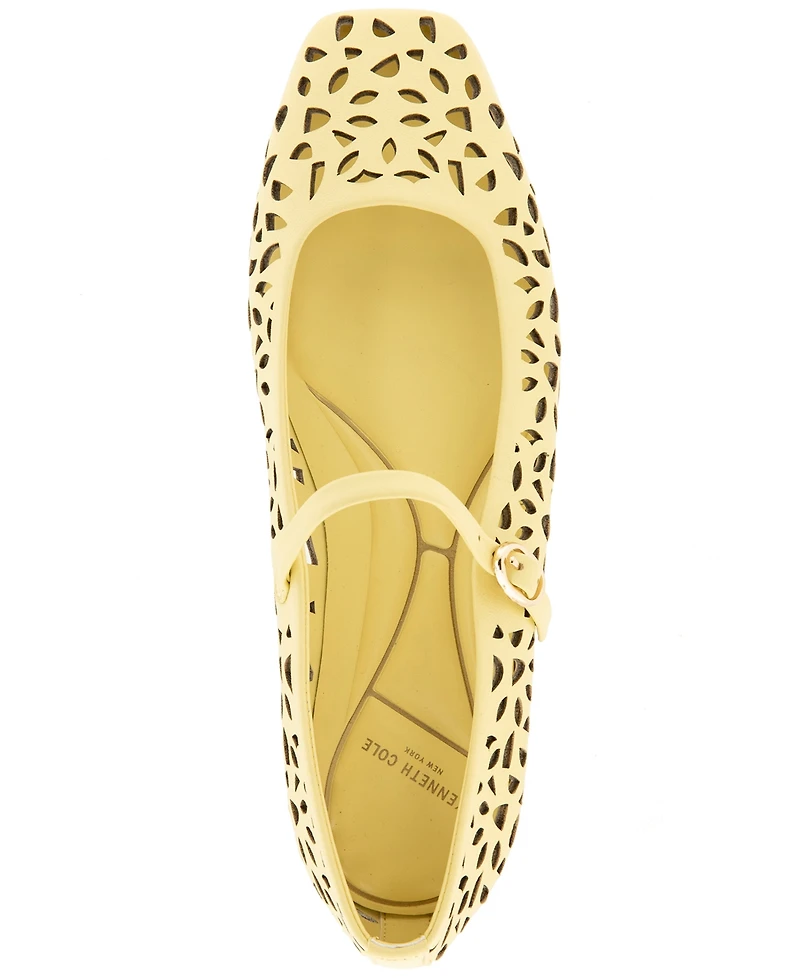 Kenneth Cole New York Women's Jasper Perf Mary Jane Ballet Flats