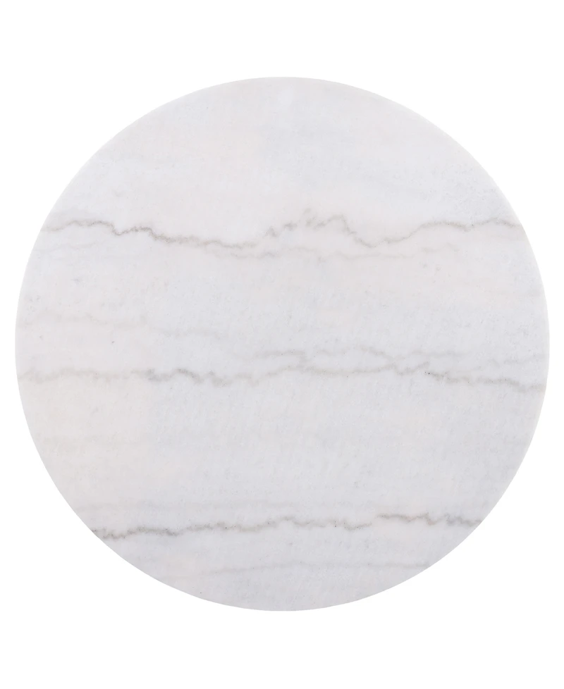 Colby 36" Marble Round Top Coffee Table