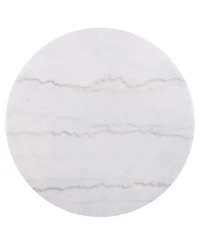 Colby 36" Marble Round Top Coffee Table