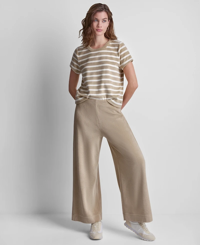Dkny Jeans Petite Short-Sleeve Crew Neck T-Shirt