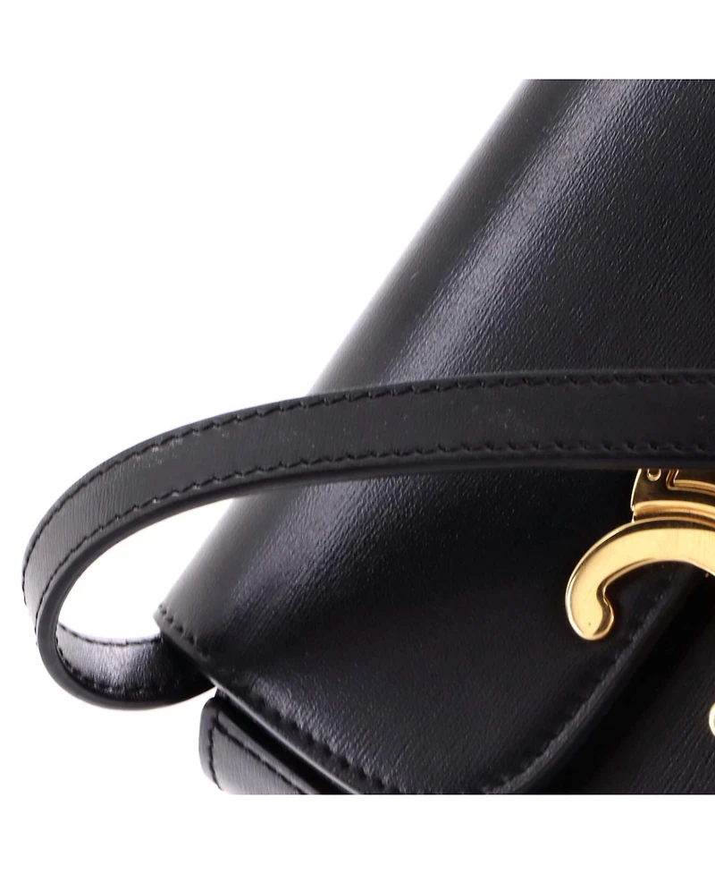 Pre-Owned Celine Mini Claude Shoulder Bag Leather