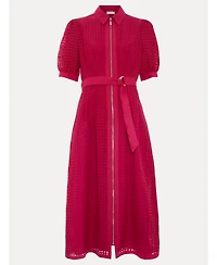 Phase Eight Women's Carey Belted Midi Shirt Dress