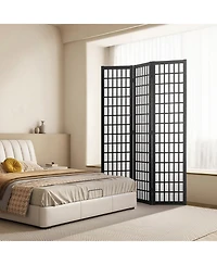 Gouun 3-Panel Japanese-Style Folding Room Divider