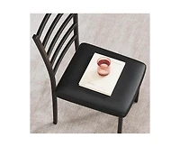 gaomon 3-Piece 2-Person Square Dining Set with Upholstered Chairs