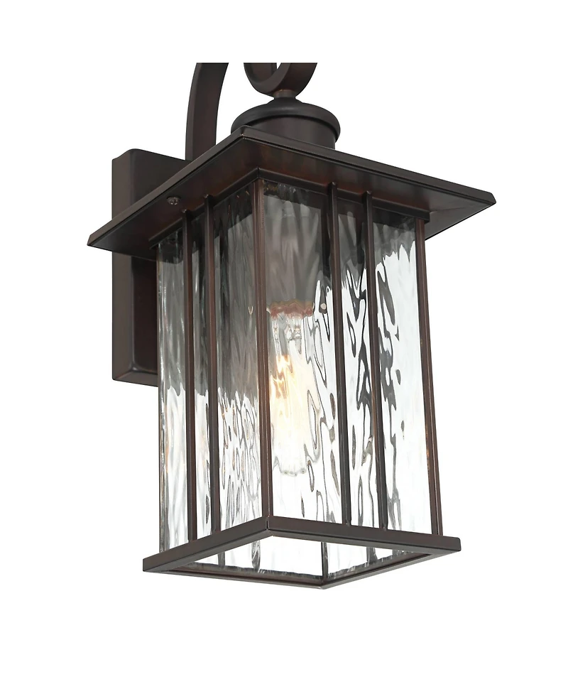 John Timberland Deaver Lantern Outdoor Wall Light