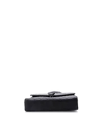 Pre-Owned Saint Laurent Medium Classic Monogram Envelope Satchel Mixed Matelasse Leather