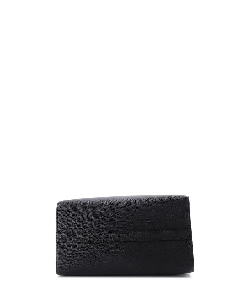 Pre-Owned Prada Monochrome Tote Saffiano with City Calf