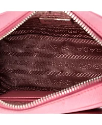 Pre-Owned Prada Mini Bow Camera Crossbody Bag Saffiano Leather