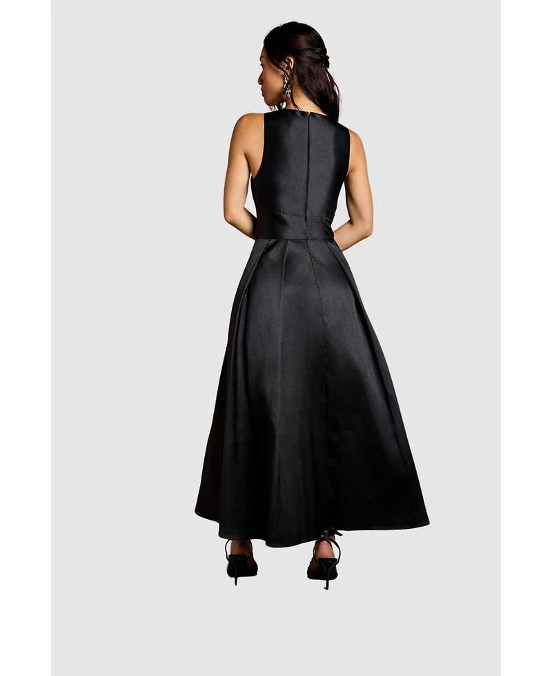 Coast Women's Cross Neck Twill Bridesmaid Dress