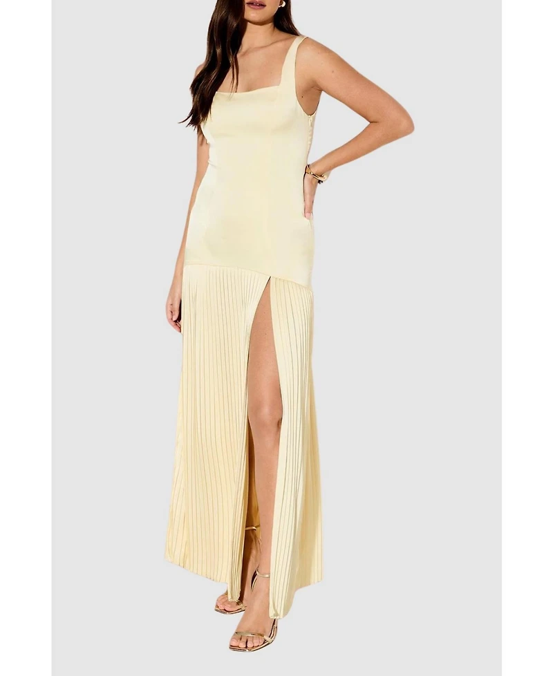 MissPap Women's Premium Pleated Skirt Bridesmaid Dress