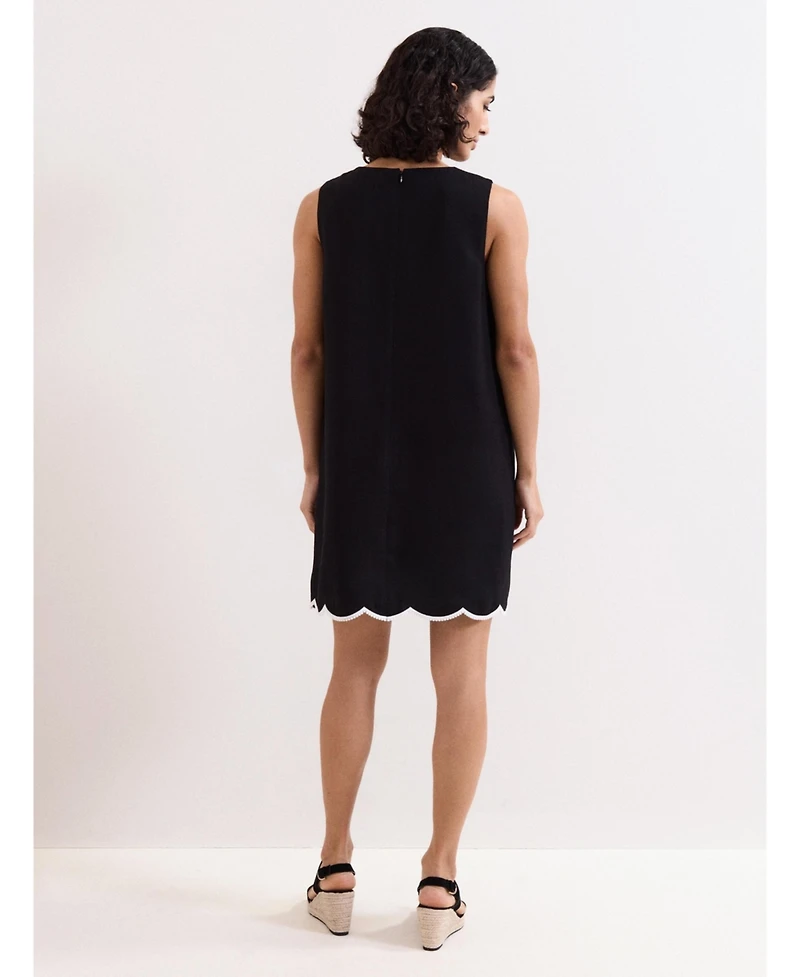 Phase Eight Women's Marta Scalloped Hem Shift Dress